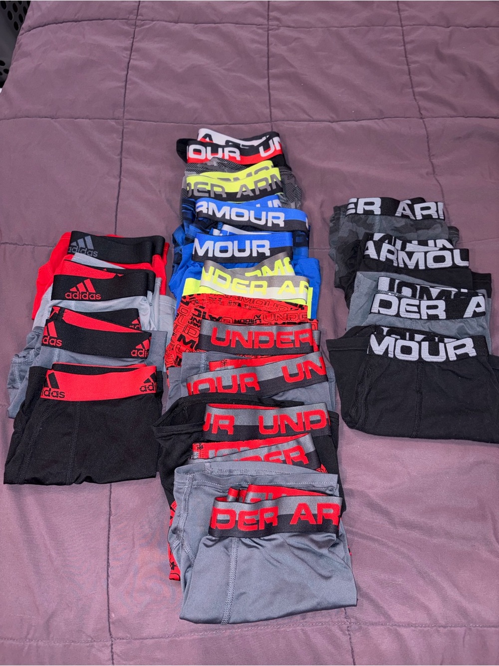 Lot of 18 Boys Medium 10/12 Boxer Briefs